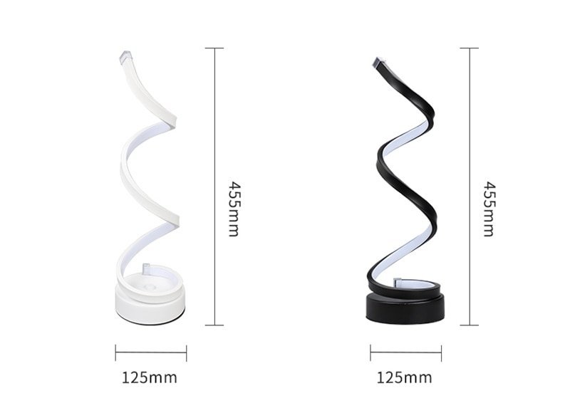 Spiral Table Lamp Rio Stellone - Felagro.com