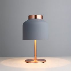 Matte Gold-Plated Table Lamp Chiampo - Felagro.com