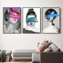 Mirach Fashion Girl Wall Art - Felagro.com