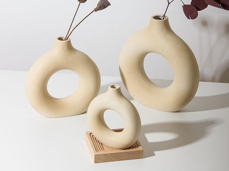 Ceramic Vase Donuts Teramo