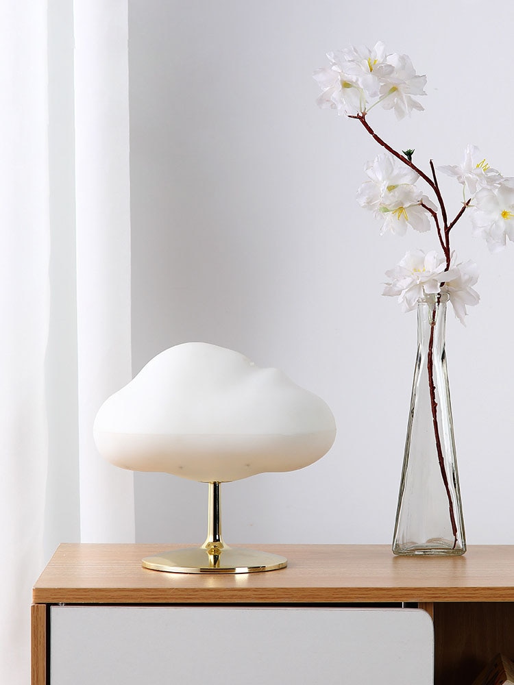 Cloud And Mist Aromatherapy LED Table Lamps Living Room Humidifier Bedroom Decoration Atmosphere Lamp Bedside Table Night Light