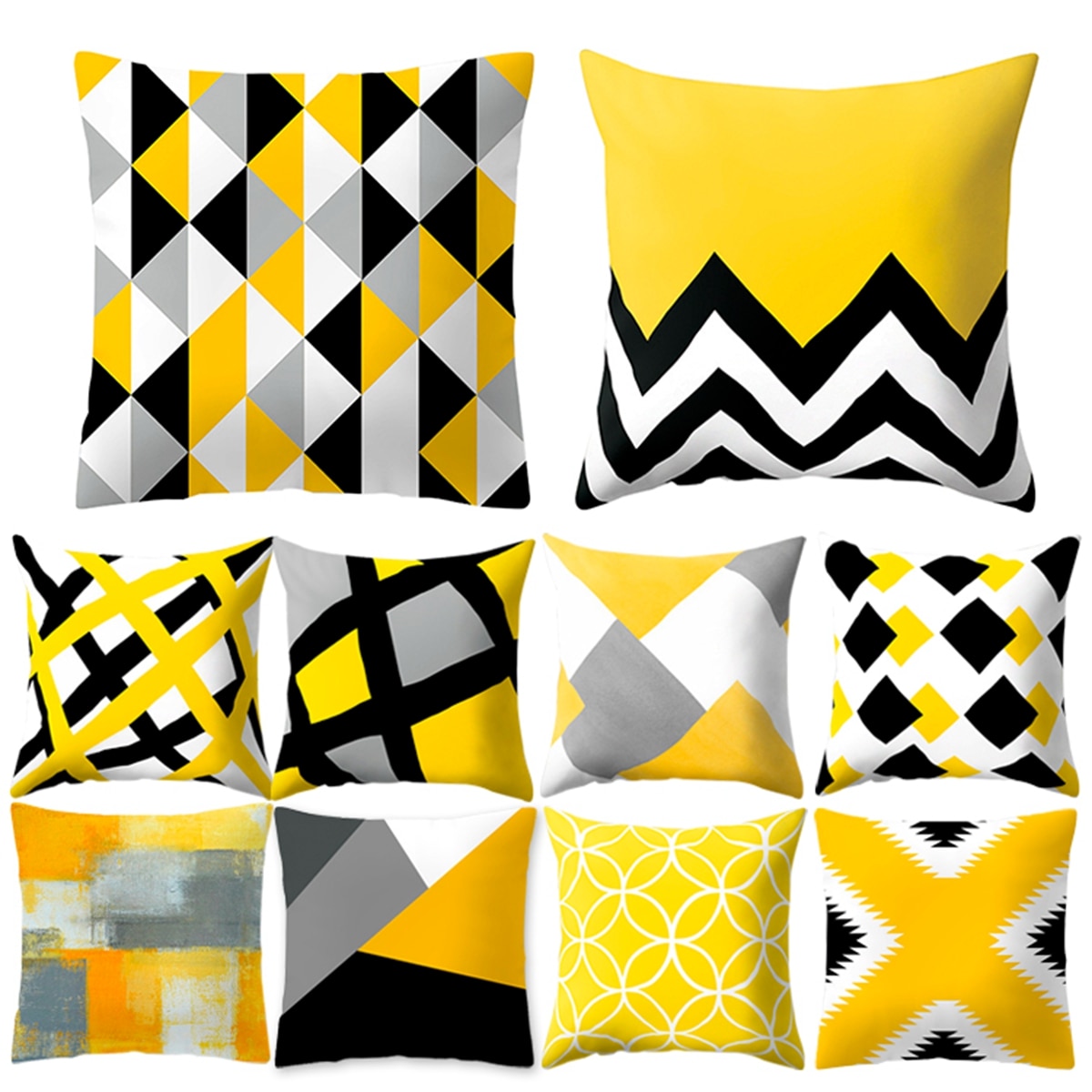 Geometric Cushions Carolina