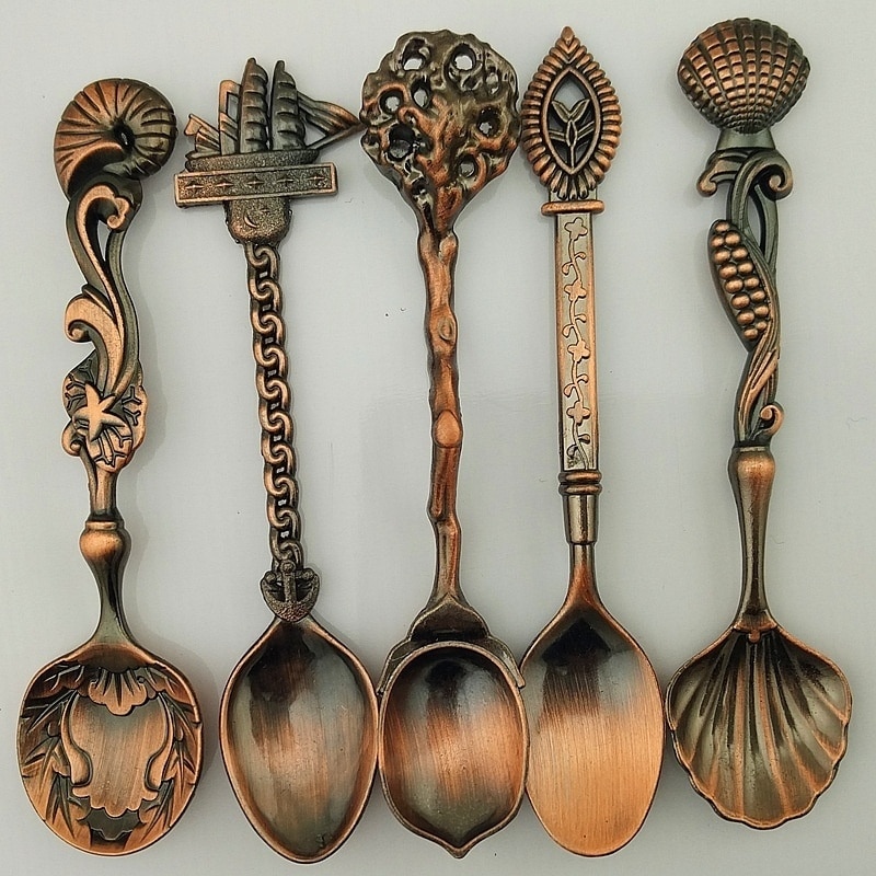Vintage Coffee Set Spoons Breithorn