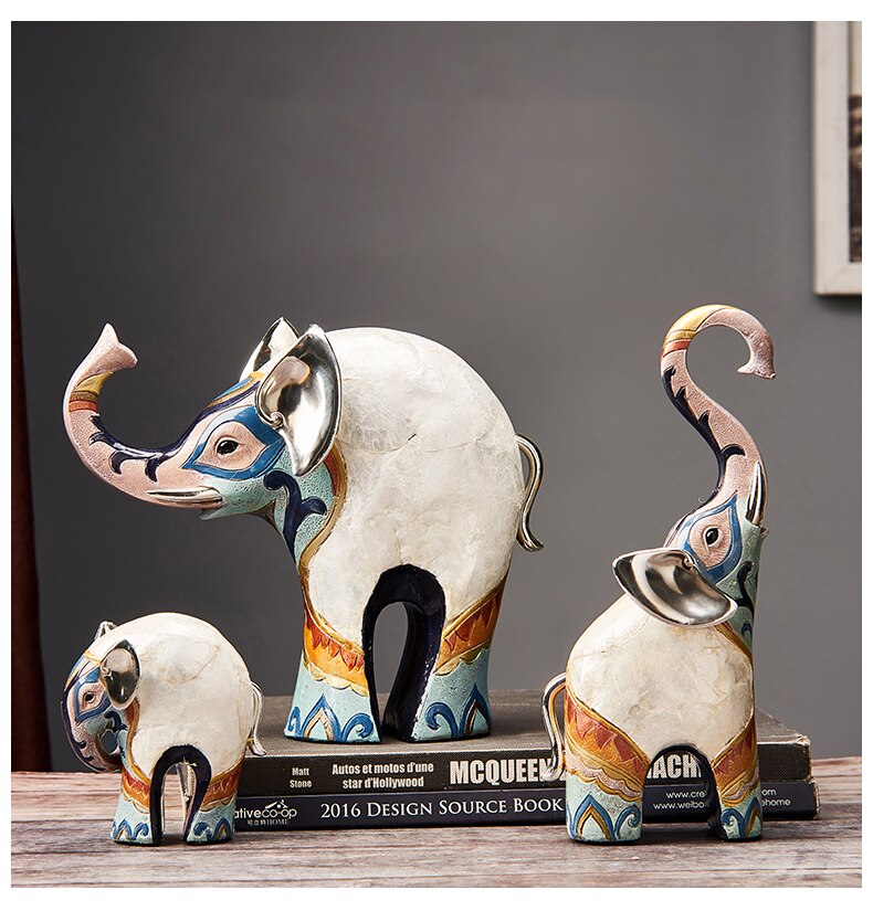 India Style Decorative Elephant Statue Izar