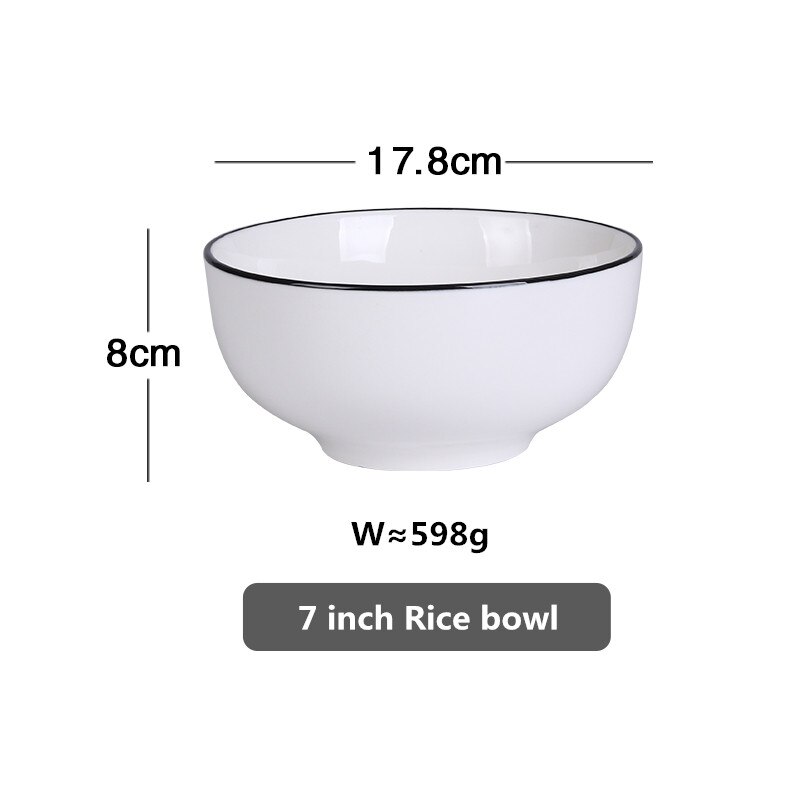 17.8cm Rice bowl