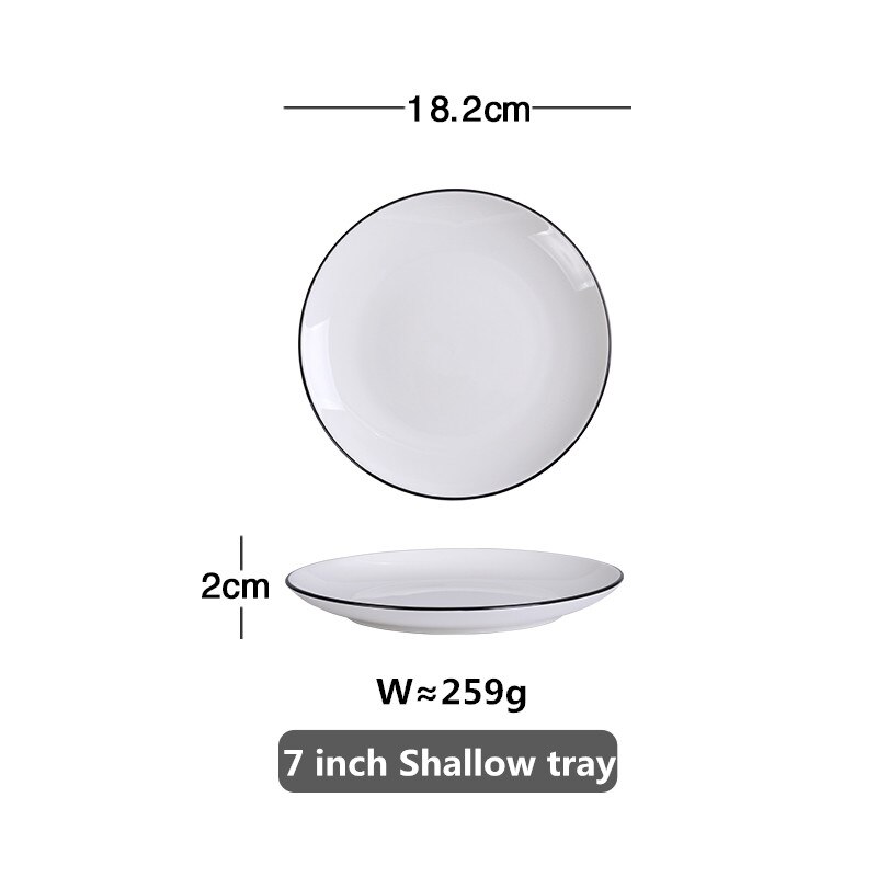 18.2cm Shallow tray